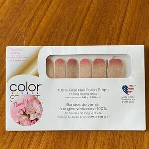 💅 3/$20 Color Street Coral Bay Ombre Nail Strips NWT unopened